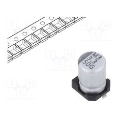 GSC00AB3R31HARL, КОНДЕНСАТОР: ЭЛЕКТРОЛИТИЧЕСКИЙ; SMD; 3,3МКФ; 50ВDC; ±20%; GSC