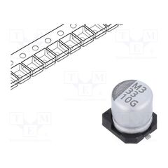 GSC00AC3301AARL, КОНДЕНСАТОР: ЭЛЕКТРОЛИТИЧЕСКИЙ; SMD; 33МКФ; 10ВDC; ±20%; -55÷105°C