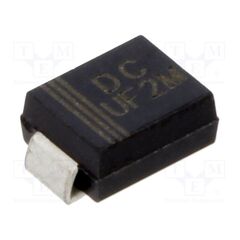 UF2M, ДИОД: ВЫПРЯМИТЕЛЬНЫЙ; SMD; 1КВ; 2А; 75НС; SMB; UFMAX: 1,7В; IFSM: 30А