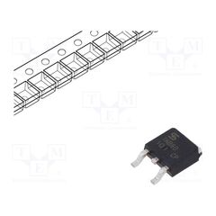 TSM1NB60CP ROG, ТРАНЗИСТОР: N-MOSFET; ПОЛЕВОЙ; 600В; 700МА; 39ВТ; DPAK