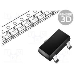 WM02N75M2, ТРАНЗИСТОР: N-MOSFET; ПОЛЕВОЙ; SOT23
