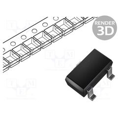 WM03N01L, ТРАНЗИСТОР: N-MOSFET; ПОЛЕВОЙ; SOT523; ESD