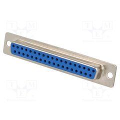 DS1034-37FUNSISS, D-SUB; PIN: 37; ГНЕЗДО; "МАМА"; ПРЯМОЙ; THT; 5А; 15МОМ