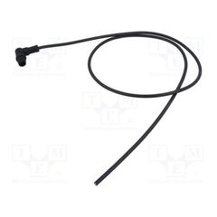 MSAP-05BMMM-SR8B01, РАЗЪЕМ: M12; 4А; 60В; ВИЛКА; "ПАПА"; PIN: 5; IP68,IP69K; УГЛОВОЙ; 1М