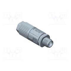 MSXS-08BMMC-SL8001, РАЗЪЕМ: M12; 2А; 30В; ВИЛКА; "ПАПА"; PIN: 8; IP67,IP68; ПРЯМОЙ; ОБЖИМ