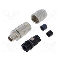 MSXS-08BMMD-SL8001, РАЗЪЕМ: M12; 2А; 30В; ВИЛКА; "ПАПА"; PIN: 8; IP67,IP68; ПРЯМОЙ; IDC