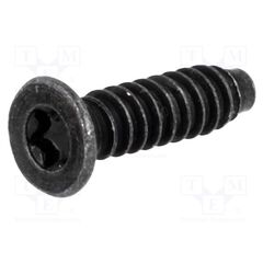 KN3041 SLS 30X12 SCHWARZ, ВИНТ; 3X12; ГОЛОВКА: ПОТАЙНАЯ; TORX®; СТАЛЬ; ЧЕРНЕНЫЕ