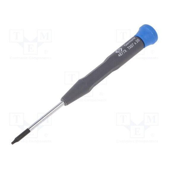 ОТВЕРТКА; ПРЕЦИЗИОННАЯ; TORX®; TX07; PRECISION; ДЛ.ЛЕЗВИЯ: 50ММ