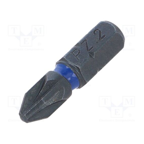 НАСАДКА; POZIDRIV®; PZ2; ДЛИНА: 25ММ; МОНТАЖ: 1/4" (C6,3ММ)