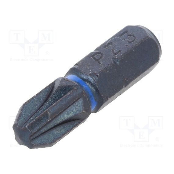 НАСАДКА; POZIDRIV®; PZ3; ДЛИНА: 25ММ; МОНТАЖ: 1/4" (C6,3ММ)