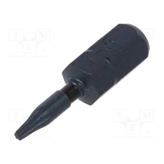 НАСАДКА; TORX®; TX06; ДЛИНА: 25ММ; МОНТАЖ: 1/4" (C6,3ММ)