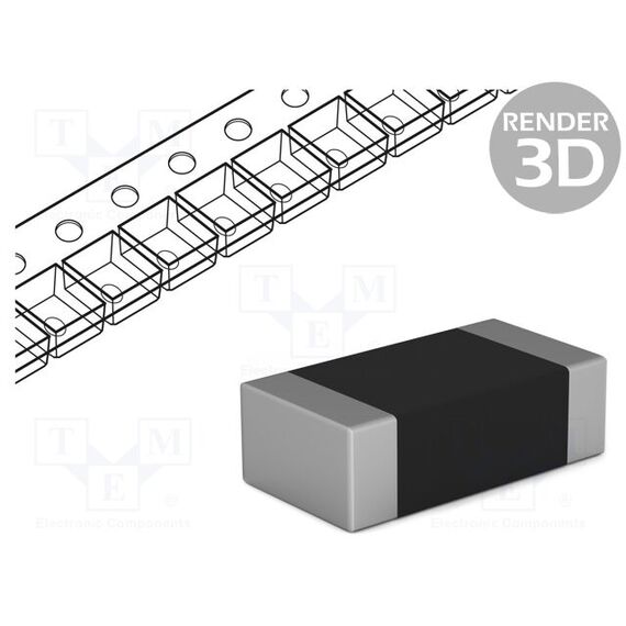 ДРОССЕЛЬ: ФЕРРИТОВЫЙ; SMD; 1206; 0,47МКГН; 200МА; 600МОМ; Q: 25