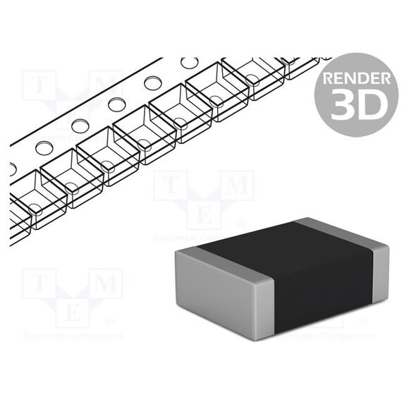 ДРОССЕЛЬ: ПРОВОЛОЧНЫЙ; SMD; 1812; 0,82МКГН; 475МА; 0,5ОМ; Q: 40