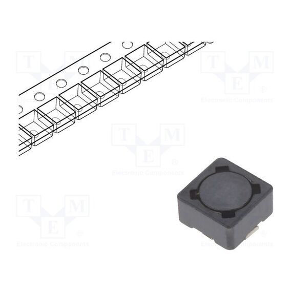 ДРОССЕЛЬ: ПРОВОЛОЧНЫЙ; SMD; 1,5МКГН; IРАБ: 13,8А; 2,9МОМ; ±20%; DR