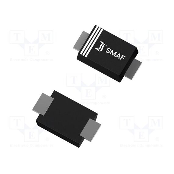 ДИОД: ВЫПРЯМИТЕЛЬНЫЙ; SMD; 100В; 1А; 50НС; SMA FLAT; UFMAX: 1,1В