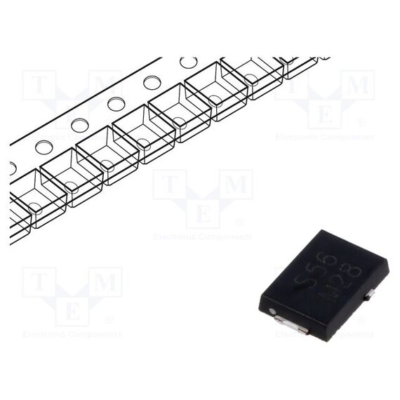 ДИОД: ВЫПРЯМИТЕЛЬНЫЙ ШОТТКИ; SMPC,TO277A; SMD; 60В; 5А; 1500ШТ.