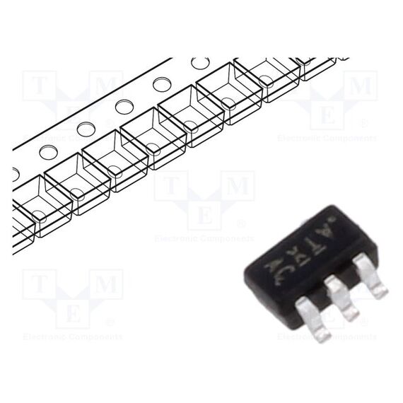 ТРАНЗИСТОР: N-MOSFET; TRENCHFET®; ПОЛЕВОЙ; 12В; 4А; IDM: 20А; 2,8ВТ