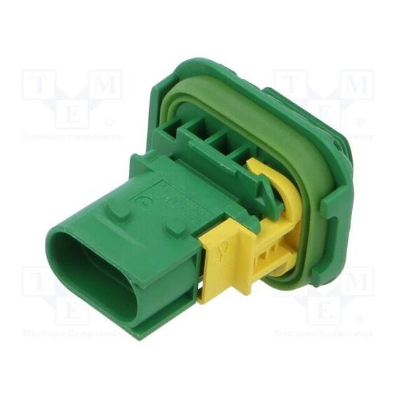 РАЗЪЕМ: AUTOMOTIVE; КОНТАКТЫ MCP 2.8; ГНЕЗДО; "ПАПА"; 60В; PIN: 2
