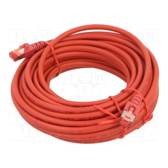 PATCH CORD; ВИЛКА RJ45,С ОБЕИХ СТОРОН; U/UTP; 6; ТРОС; CU; ПВХ