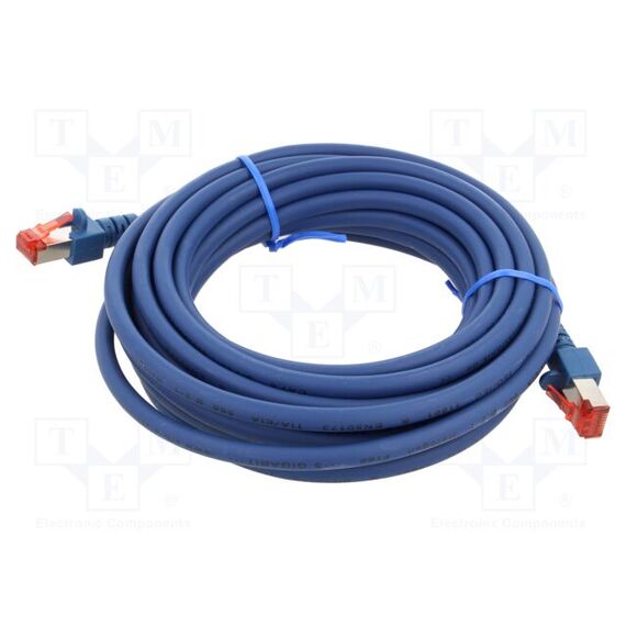 PATCH CORD; ВИЛКА RJ45,С ОБЕИХ СТОРОН; U/UTP; 6; ТРОС; CU; ПВХ