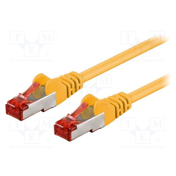 PATCH CORD; ВИЛКА RJ45,С ОБЕИХ СТОРОН; S/FTP; 6; ТРОС; CCA; ПВХ