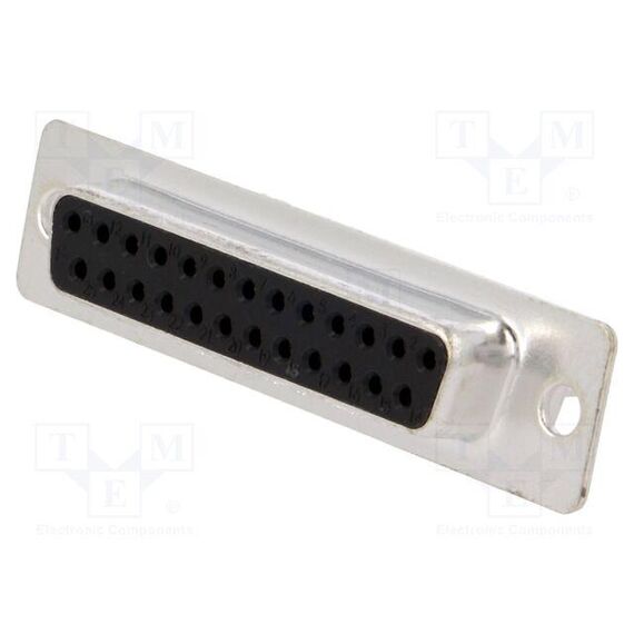 D-SUB; PIN: 25; ГНЕЗДО; "МАМА"; НА PCB; ПРЯМОЙ; THT