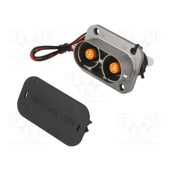 РАЗЪЕМ: ПИТАНИЯ DC; POWERLOK GEN.2; 300А; 1КВ; "МАМА"; PIN: 2