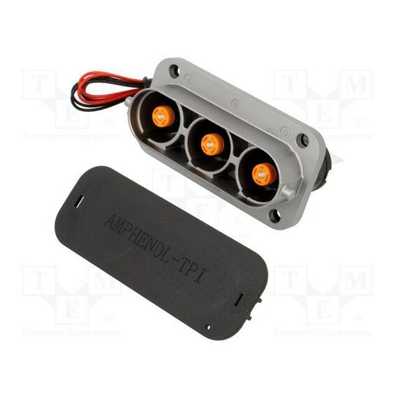 РАЗЪЕМ: ПИТАНИЯ DC; POWERLOK GEN.2; 300А; 1КВ; "МАМА"; PIN: 3