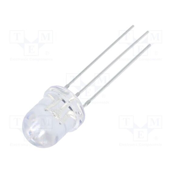 LED; КРАСНЫЙ/ЗЕЛЕНЫЙ; 7,8ММ; 30°; ПОВЕРХНОСТЬ: ВЫПУКЛАЯ; 3÷15ВDC