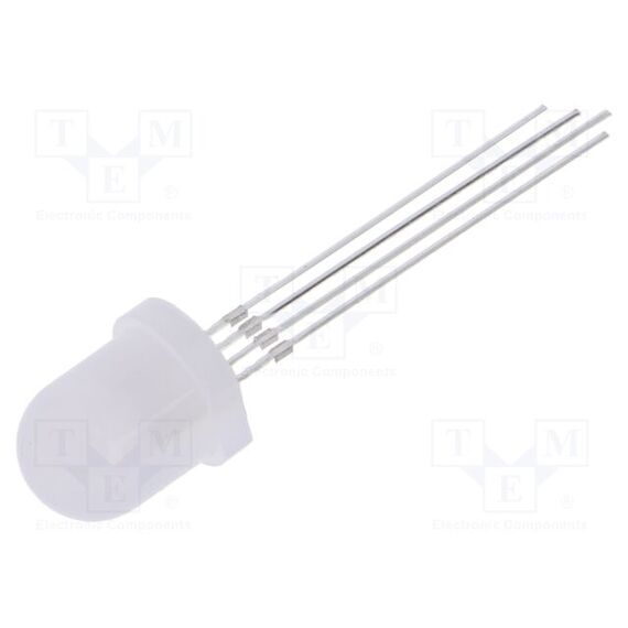 LED; RGB; 8ММ; 100÷150МКД,220÷330МКД,500÷750МКД; 140°; -30÷85°C