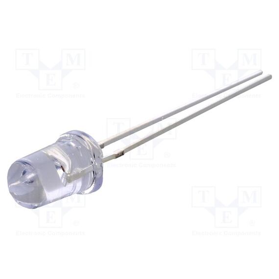 LED; ЖЕЛТЫЙ; 5ММ; 4500÷6000МКД; 30°; ПОВЕРХНОСТЬ: ВЫПУКЛАЯ