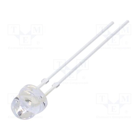 LED; ЖЕЛТЫЙ; 4,9ММ; 2180÷3000МКД; 60°; ПОВЕРХНОСТЬ: ПЛОСКАЯ; 72МВТ