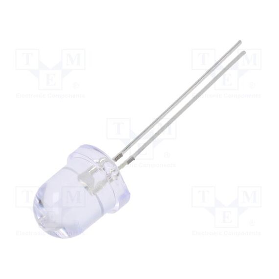 LED; ЖЕЛТЫЙ; 8ММ; 1120÷1560МКД; 30°; ПОВЕРХНОСТЬ: ВЫПУКЛАЯ; 66МВТ