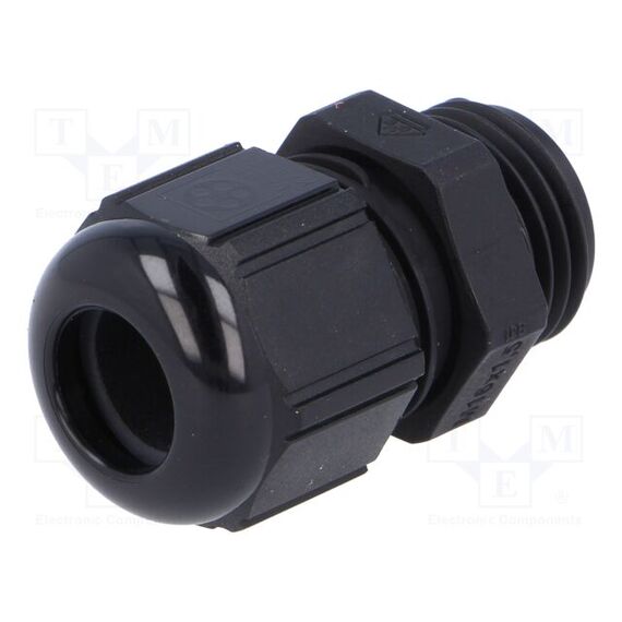 КАБЕЛЬНЫЙ ВВОД; M16; 1,5; IP68; ПОЛИАМИД; ЧЕРНЫЙ; UL94V-2; SKINTOP®