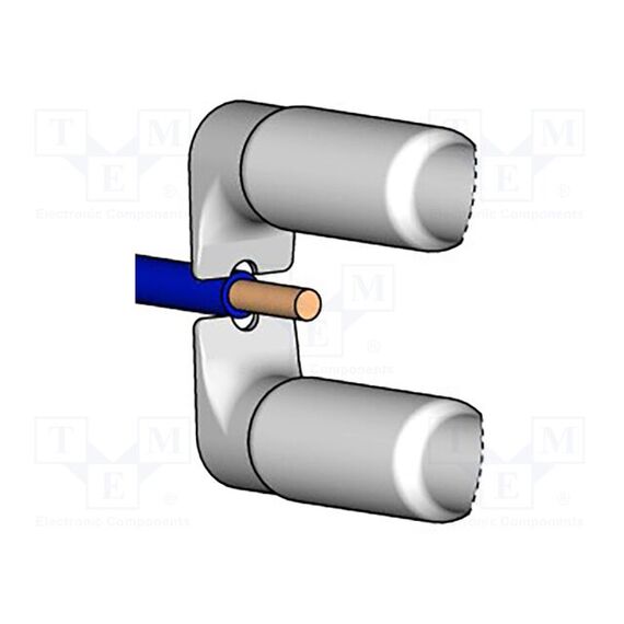 ЖАЛО; ДЛЯ ТЕРМИЧЕСКОЙ ЗАЧИСТКИ ПРОВОДОВ; 2ШТ; 20AWG; 0,81ММ