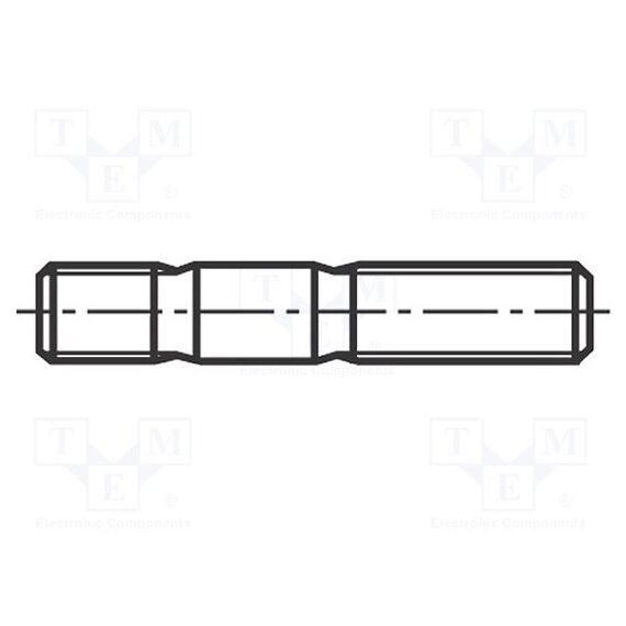 ВИНТ; M8X50; 1,25; ГОЛОВКА: БЕЗ ГОЛОВКИ; КИСЛОТОСТОЙКАЯ СТАЛЬ А4