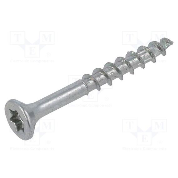 ВИНТ; ДЛЯ ДРЕВЕСИНЫ; 3,5X30; ГОЛОВКА: ПОТАЙНАЯ; TORX®; TX20; WIROX®