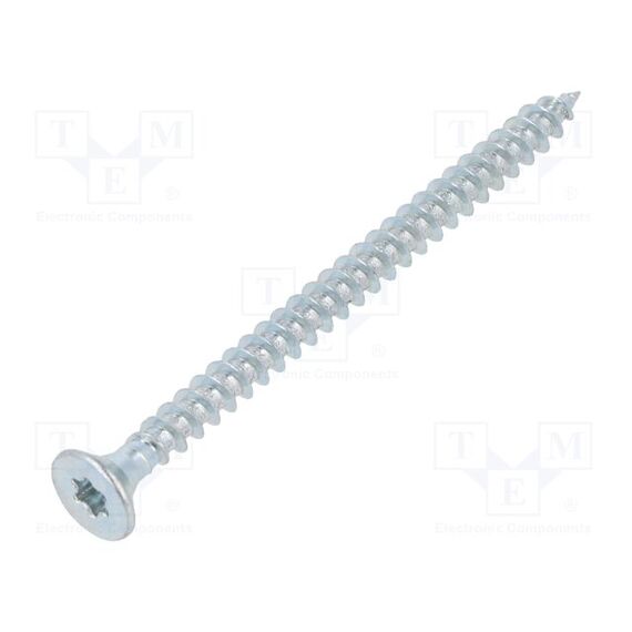 ВИНТ; ДЛЯ ДРЕВЕСИНЫ; 4,5X50; ГОЛОВКА: ПОТАЙНАЯ; TORX®; TX20; ЦИНК
