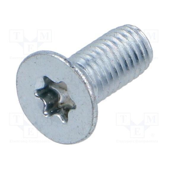 ВИНТ; 8X20; ГОЛОВКА: ПОТАЙНАЯ; TORX®; TX40; СТАЛЬ; ЦИНК; DIN 7500